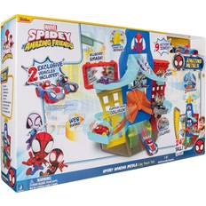 Métal Ensembles de jeu Jazwares Disney Junior Marvel Spidey & His Amazing Friends Metals City Track Set