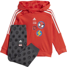 Marvel Abbigliamento per bambini Adidas Kid's X Marvel Spider-Man Joggers - Bright Red/Better Scarlet/White