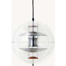 Vp globe pendel Verner Panton VP Globe Børstet Aluminium Pendel 40cm
