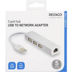 Deltaco USB2-LAN3