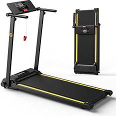 Fitness Machines Urevo Folding Treadmill 2.25HP Treadmills for Home