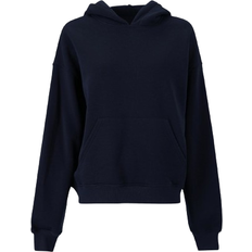 Dame - XS Overdeler Gina Tricot Basic Original Hoodie - Peacoat