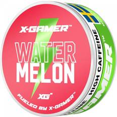 Luonnollinen Nikotiiniton nuuska X-Gamer Energy Pouch Watermelon