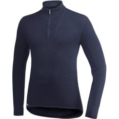 Nainen - Polyamidi Neuleet Woolpower Zip Turtleneck 200 - Dark Navy