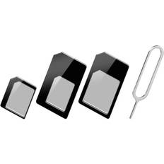 SIM-kortfack Techly 3 in 1 SIM Card Adapter