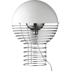 Verpan Wire White Table Lamp 54cm