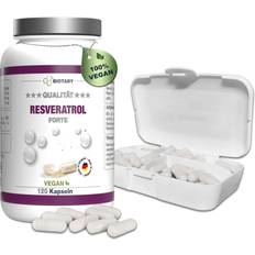 Resveratrol kosttilskud BIOTARY Resveratrol 120 stk