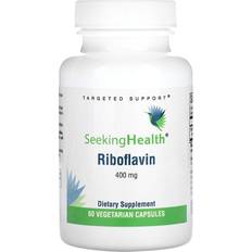 Riboflavin Seeking Health Riboflavin, 400 mg, 60 Vegetarian 60 stk