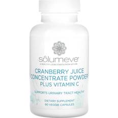 Urinary Tract Vitamins & Minerals Solumeve Cranberry Juice Concentrate Plus Vitamin C 60 pcs