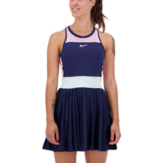 Damen - Tennis Kleider Nike Court Dri-Fit Slam Kleid - Dunkelblau