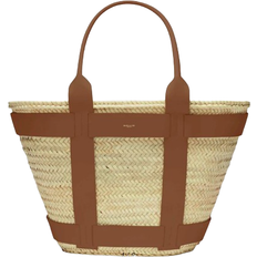 DeMellier The Maxi Santorini Bag - Natural Basket Tan