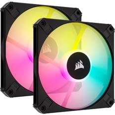 Refroidissement d'ordinateurs Corsair AF120 RGB Slim Twin Pack 120mm