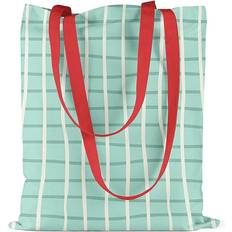 Rutiga Handväskor Bonamaison Printed Tote Bag - Green