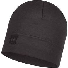 Headgear Buff Merino Heavyweight Beanie - Solid Black