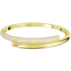 Vergoldet Armbänder Swarovski Dextera Bangle - Gold/Transparent