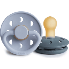 Moon Phase Pacifiers Natural Rubber Size 1 0-6m 2-pack