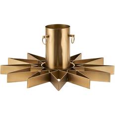 House Doctor Star Brass Soporte para Árbol de Navidad 47cm