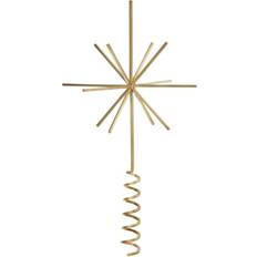 Latón Adornos de Árbol de Navidad Ferm Living Top Star Brass Adorno de Árbol de Navidad 30cm