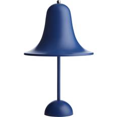 Pantop portable bordlampe Verpan Pantop Matt Classic Blue Bordlampe 30cm