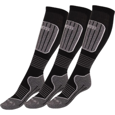 Merino 20 Ski Socks 3-pack - Black