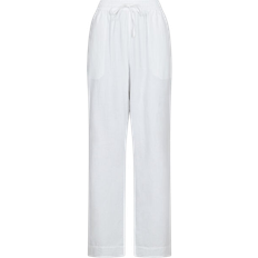 Neo Noir Bukser & Shorts Neo Noir Sonar Linen Pants - White