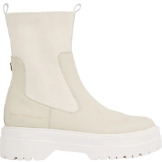 Polyuréthane Bottines à la Cheville Tommy Hilfiger Feminine Seasonal - Classic Beige