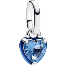 Pandora ME Chakra Heart Mini Dangle Charm - Silver/Blue