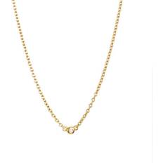 Efva Attling My First Necklace - Gold/Diamond