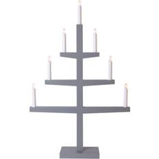 Gråa Adventsljusstakar Star Trading Tripp Grey Adventsljusstake 49cm