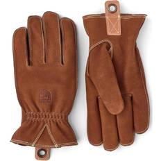 Skinn - Unisex Tilbehør Hestra Oden Nubuck Glove - Cork