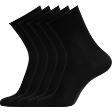 Ankelstrømper & Sneakerstrømper - Bambus Decoy Bamboo Socks 5-pack - Black