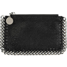 Falabella Zip Card Holder - Black