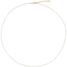 Sorelle Sorelle Jewellery Tiny Necklace - Gold/Pearls