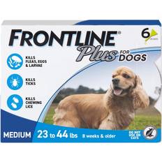 Frontline for dogs Frontline Plus for Dogs Flea and Tick Treatment 23-44 lbs 6 Doses