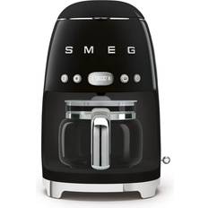 Svarte Kaffemaskiner Smeg 50's Style DCF02BL