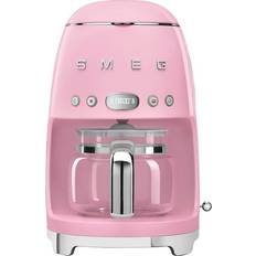 Rosa Kaffebryggare Smeg 50's Style DCF02PKEU