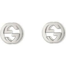 Gucci Silver Earrings Gucci Interlocking G Earrings - Silver