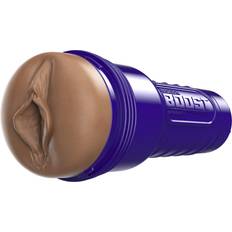 Realistic Masturbators Fleshlight Boost Bang Medium Dark Masturbator Blue