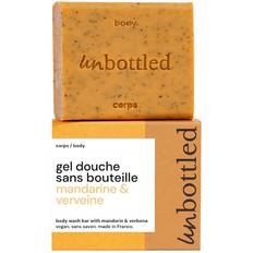 UNBOTTLED Body Wash Bar with Mandarin & Verbena pH balanced soap 110g