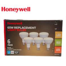 Light Bulbs Honeywell Dimmable 800 Lumen BR30 LED Light Bulbs, Warm White 6-Pack