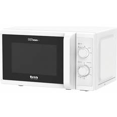 Display - Liten Mikrovågsugnar TM electron 700W Grill Mikrovågsugn 20L Vit