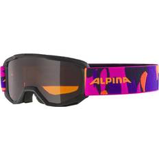 Alpina Kinder Skibrille/Snowbaordbrille Scarabeo JR DH Braun