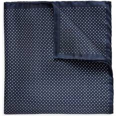 Blue Belts Eton Men's Polka Dot Pocket Square Navy Navy