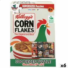 Kellogg's Puslespil Corn Flakes 300 Dele 45 x 60 cm 6 enheder