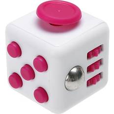 Teknikproffset Fidget Cube, valkoinen/vaaleanpunainen