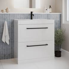 Ashford 800mm White Unit