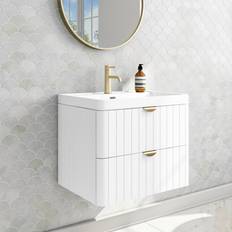 Bathroom Furnitures Empire 600mm White Hung Vanity Unit