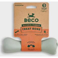 Toy Natural Rubber Chew Bone Treat Hole