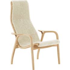 Swedese Lamino Lackad Bok Beige Fåtölj