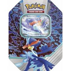 Pokemon tin box Pokémon Tin-Box Paldea-partner: Bailonda-ex 1 holografiskt promokort och 4 boosterförpackningar